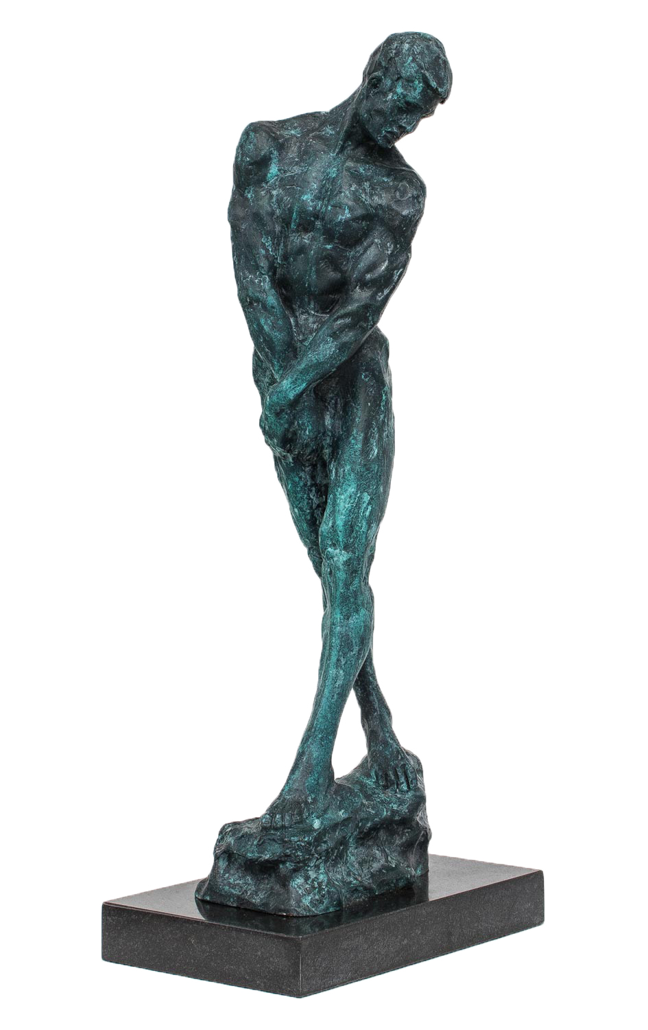 YB178-1 Bronzeskulptur Akt Mann erotische Kunst Bronze Skulptur Figur sculpture (b)