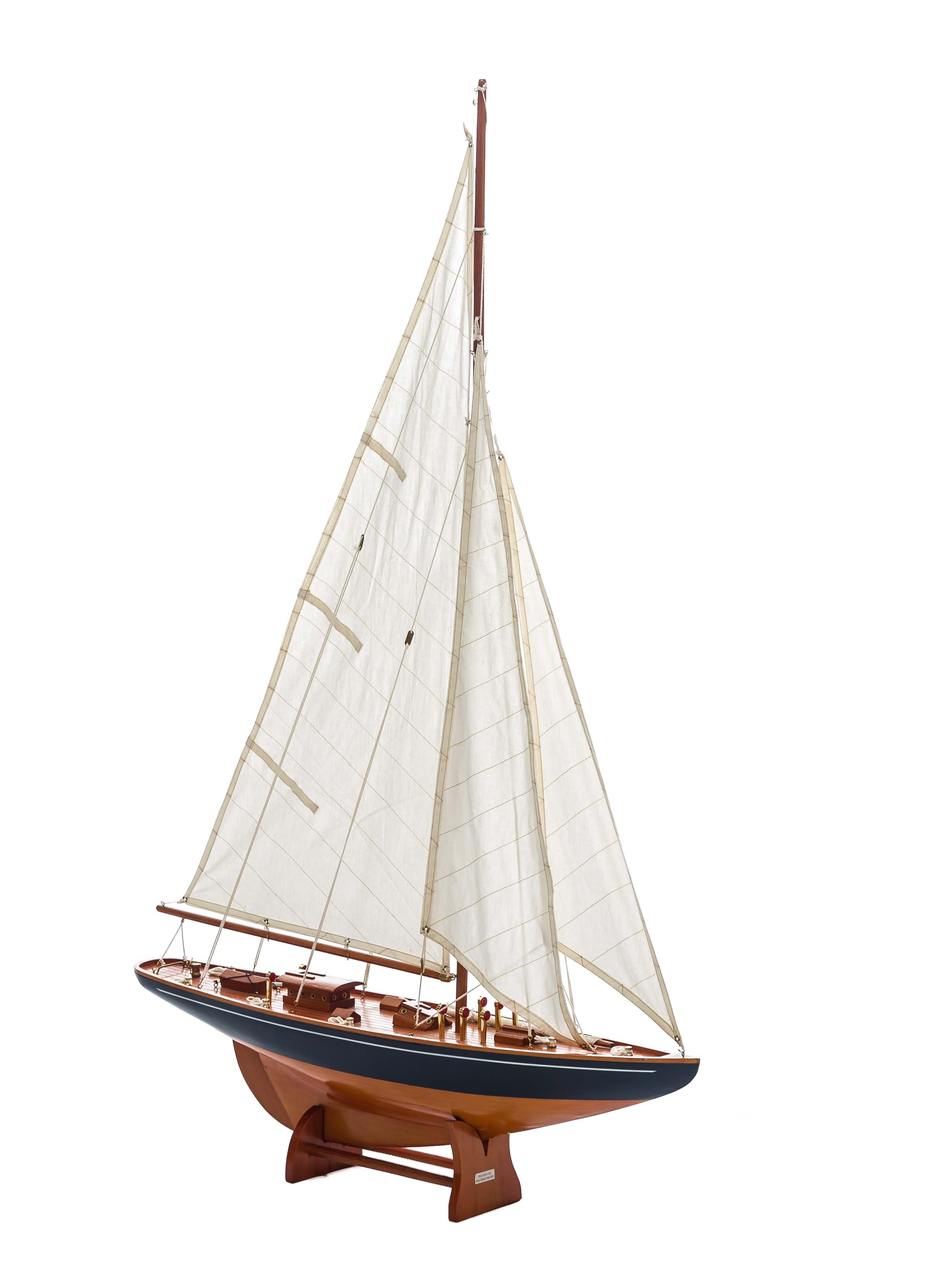 Model sailing boat model ship wood maritime nave 112cm no kit