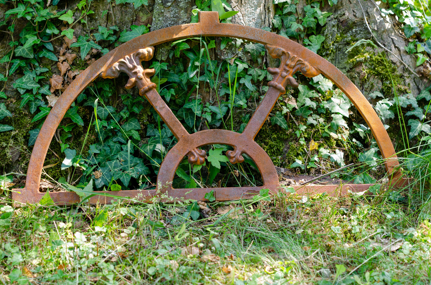 aubaho-F47-R-4 Fenster Rost Stallfenster Eisenfenster Scheunenfenster Eisen 66cm Antik-Stil a5