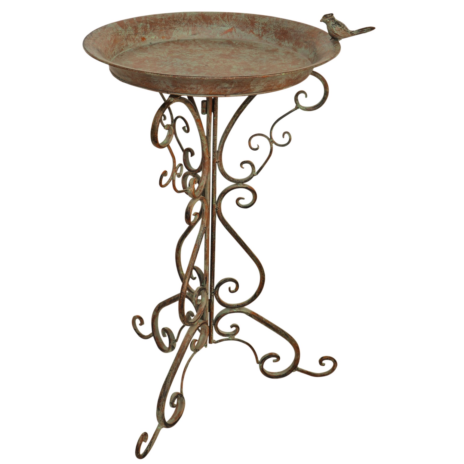 Vogeltraenke Vogeltränke Vogelbad Garten Vogelbecken Vogel Tränke Metall 75cm