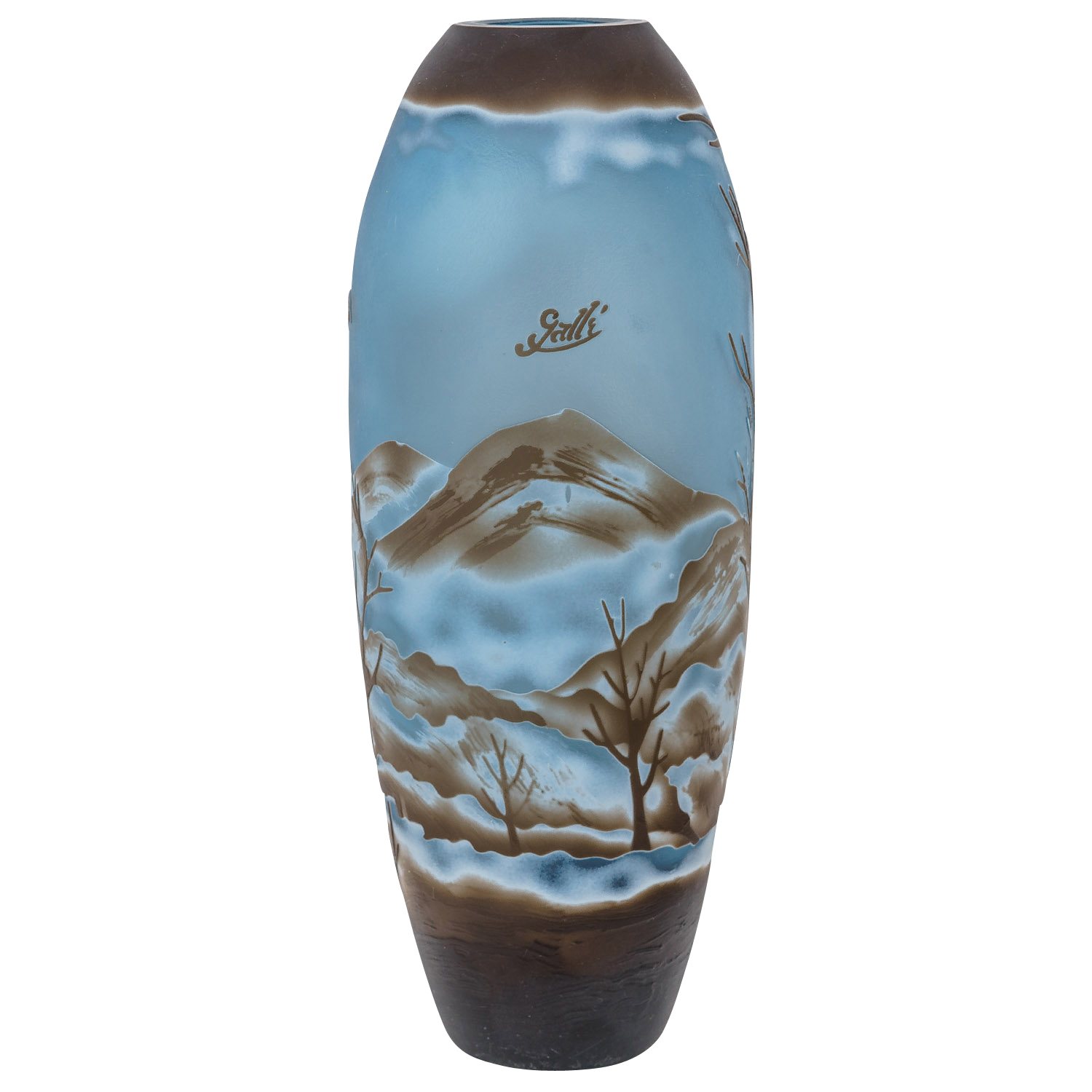 GV-51-1 Vase Replika nach Galle Gallé Glasvase Glas Antik-Jugendstil-Stil Kopie c2
