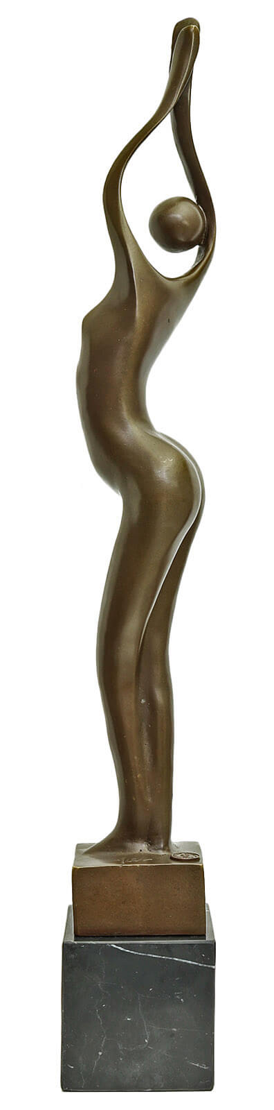 Bronzeskulptur Erotik erotische Kunst im Antik-Stil Bronze Figur Statue 55cm