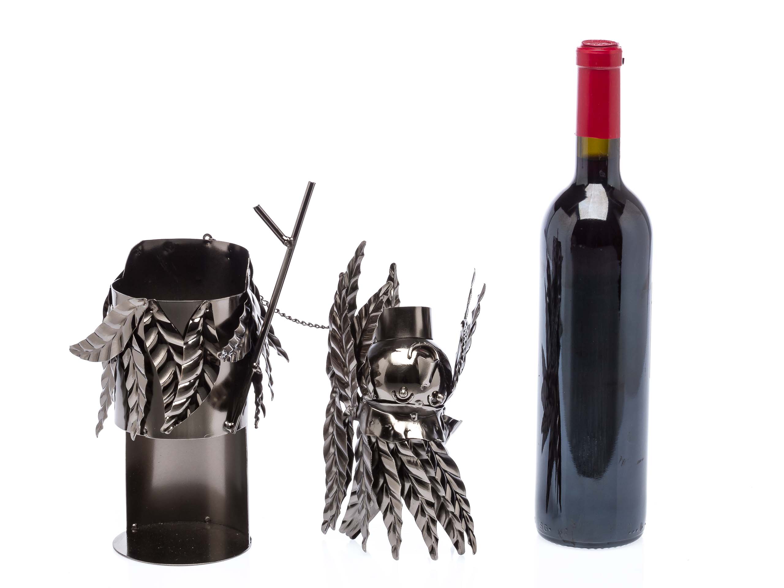 SA-58-5 Flaschenhalter Indianer Weinständer Halter Flasche Ständer Wein wine Indian
