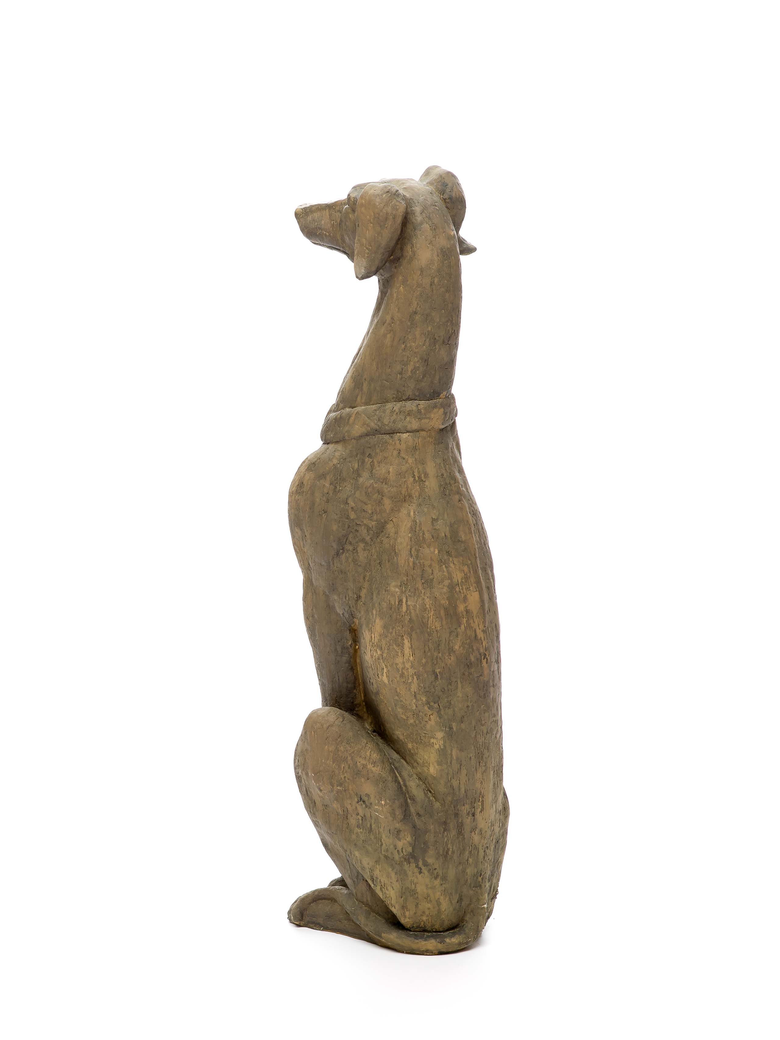 2015-08-17_Auktionshaus_113 Skulptur Windhund Hund Greyhound Jagdhund Figur Whippet Haus Antik-Stil