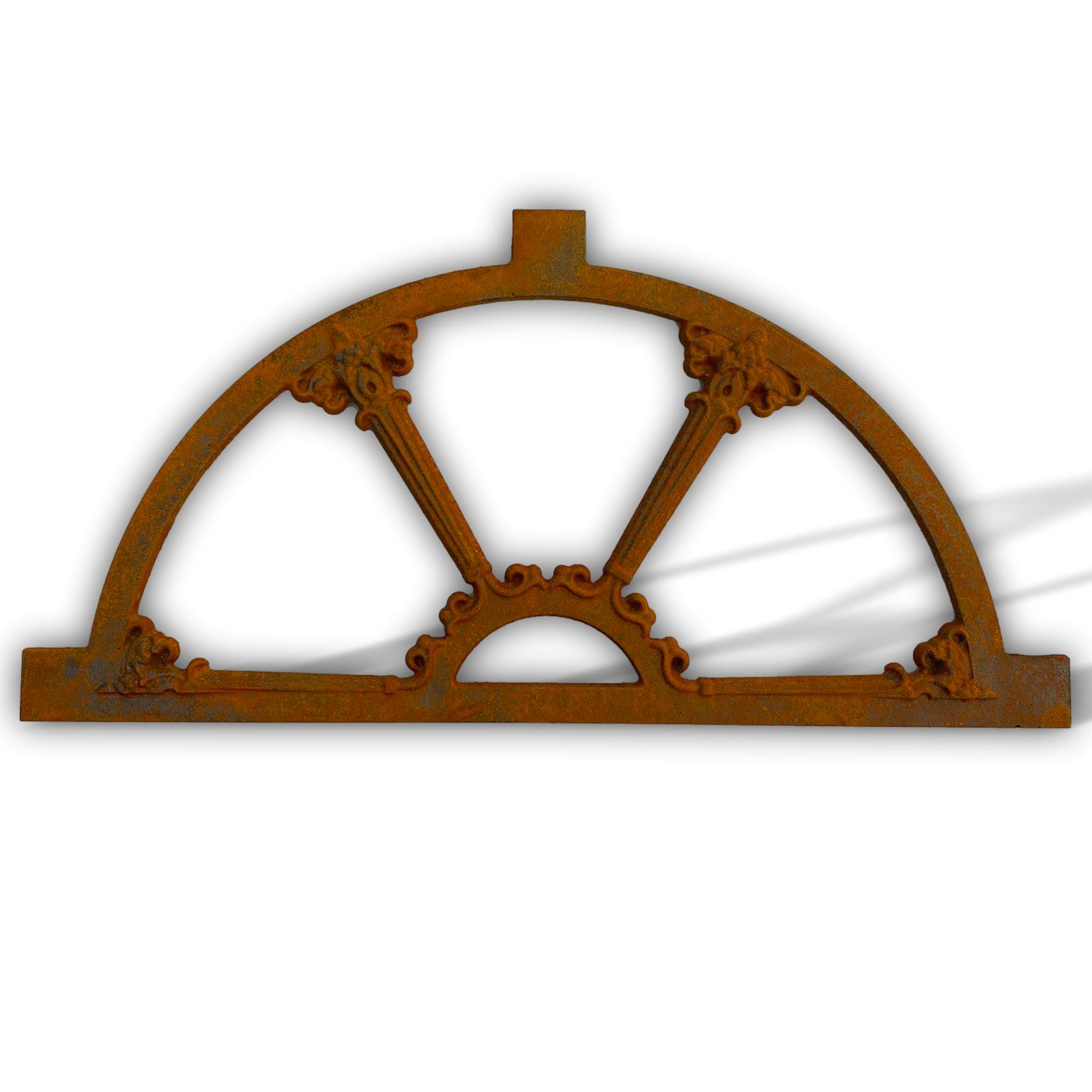 aubaho-F46-R-1a Eisenfenster Stallfenster Scheunenfenster Fenster Eisen Rost Antik-Stil
