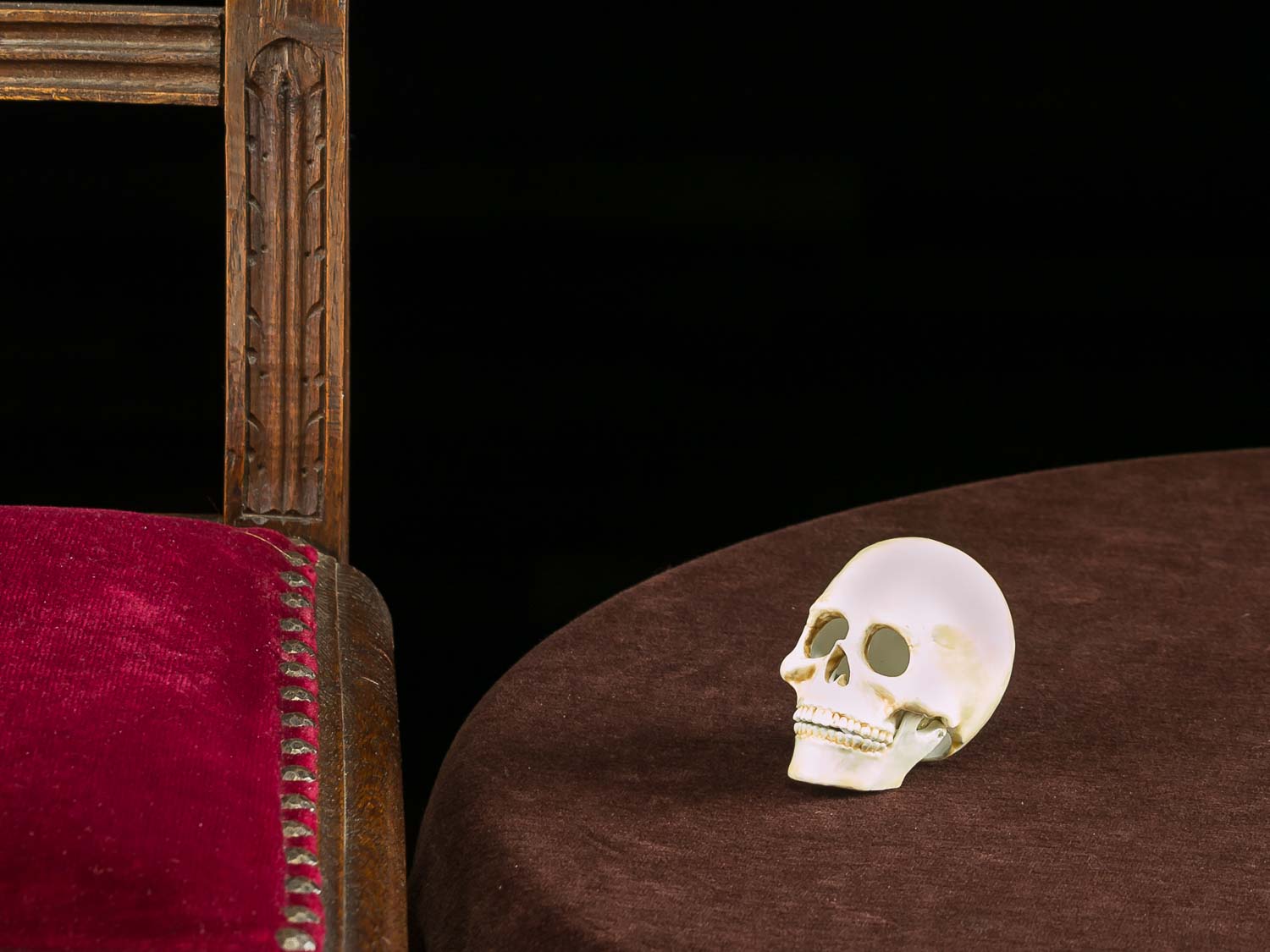 2016-03-29_Auktionshaus_089 Schmuckschatulle Totenkopf Pillendose Gothic Schmuckdose Dose Pillenbox