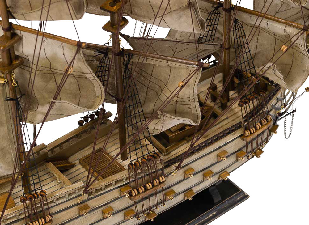 im-schiff9d Modellschiff HMS Victory England Holz Schiffsmodell Schiff Segelschiff 86cm