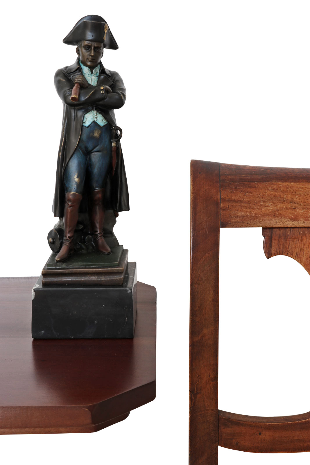BG-27-6 Bronzeskulptur Napoleon im Antik-Stil Bronze Figur Statue - 30,7cm