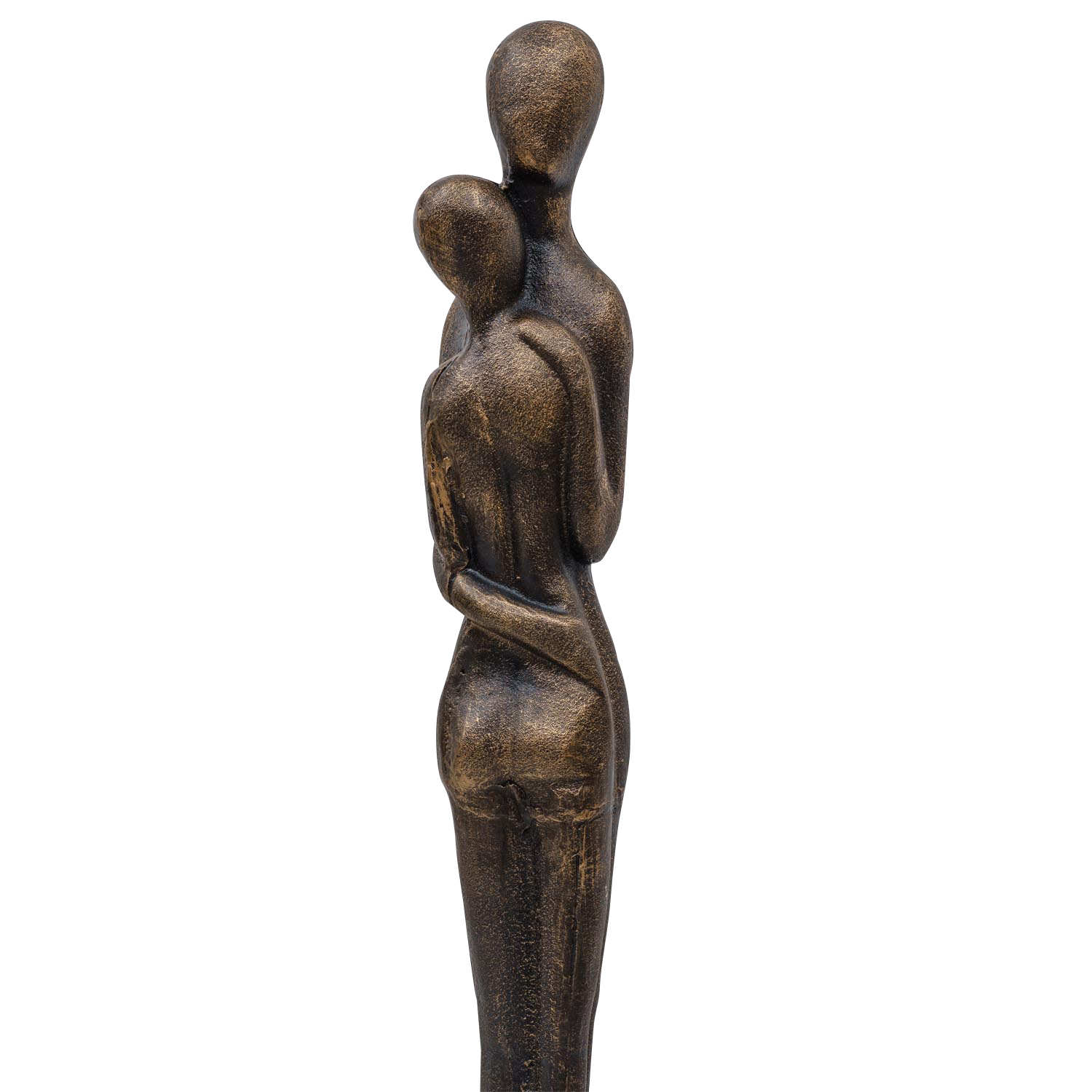 Skulptur Statue Figur Liebespaar Liebe Paar Hochzeit Eisen Garten 94cm
