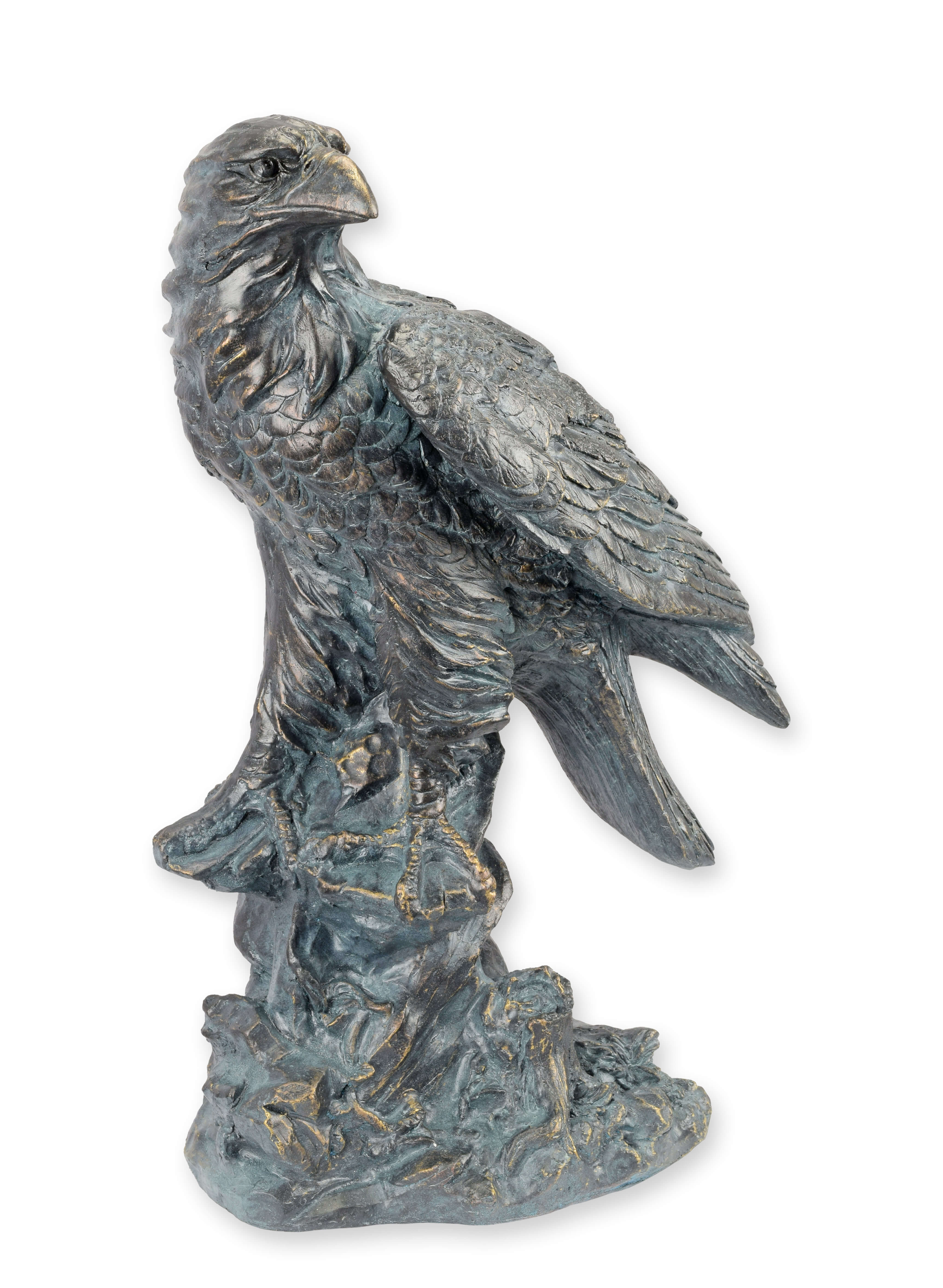 Eagle sculpture figure replica retro design decoration