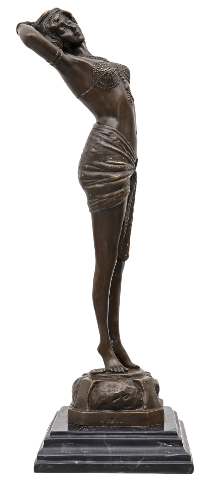 Bronzeskulptur Erotik erotische Kunst im Antik-Stil Bronze Figur Statue 42cm
