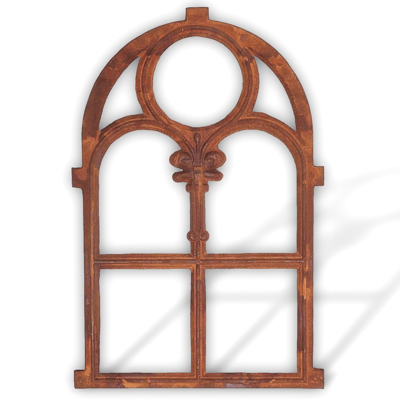 eisenfenster-rundbogen-aubaho-gmbhk222RRZfDQzSHlj Stallfenster Eisenfenster Scheunenfenster Eisen Fenster 46x76cm im Antik-Stil