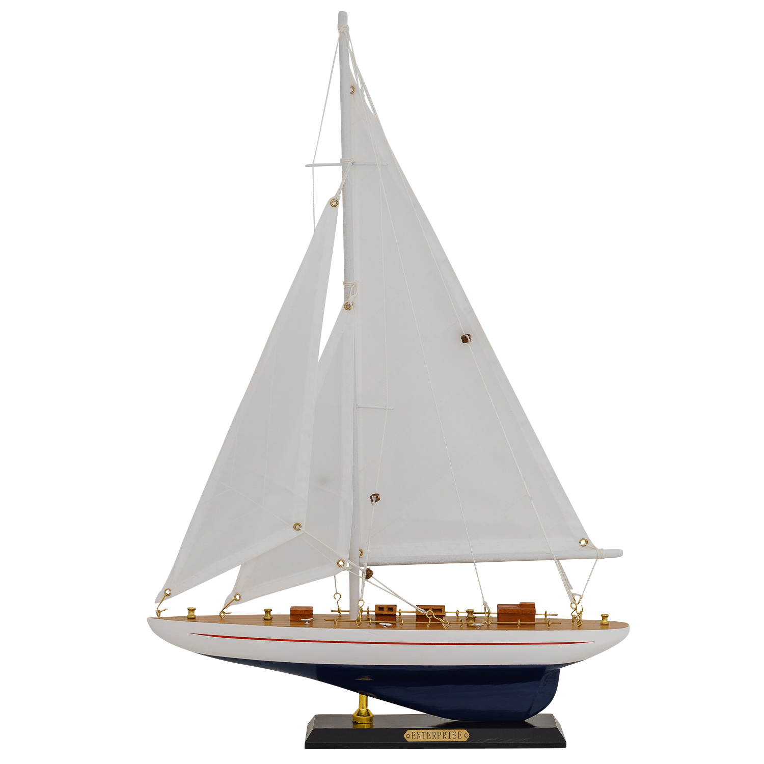 aubaho_SM03-1 Modellschiff Enterprise USA Schiff Segelschiff Maritim Antik-Stil kein Bausatz
