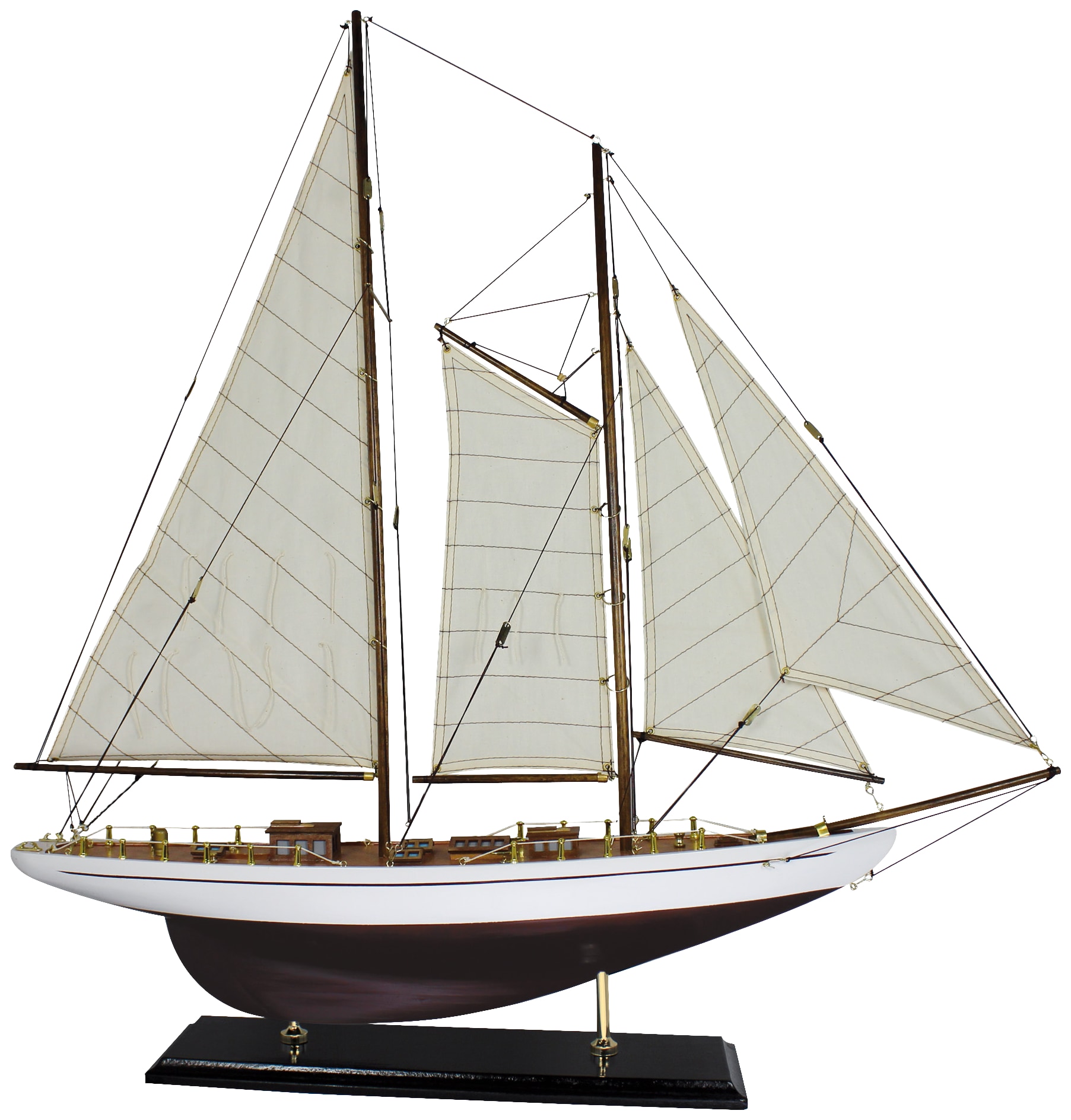 Sailing yacht sailing ship model ship wooden ship - no kit Boot, Segelboot, Fahrzeug, Jacht, Wasserfahrzeug