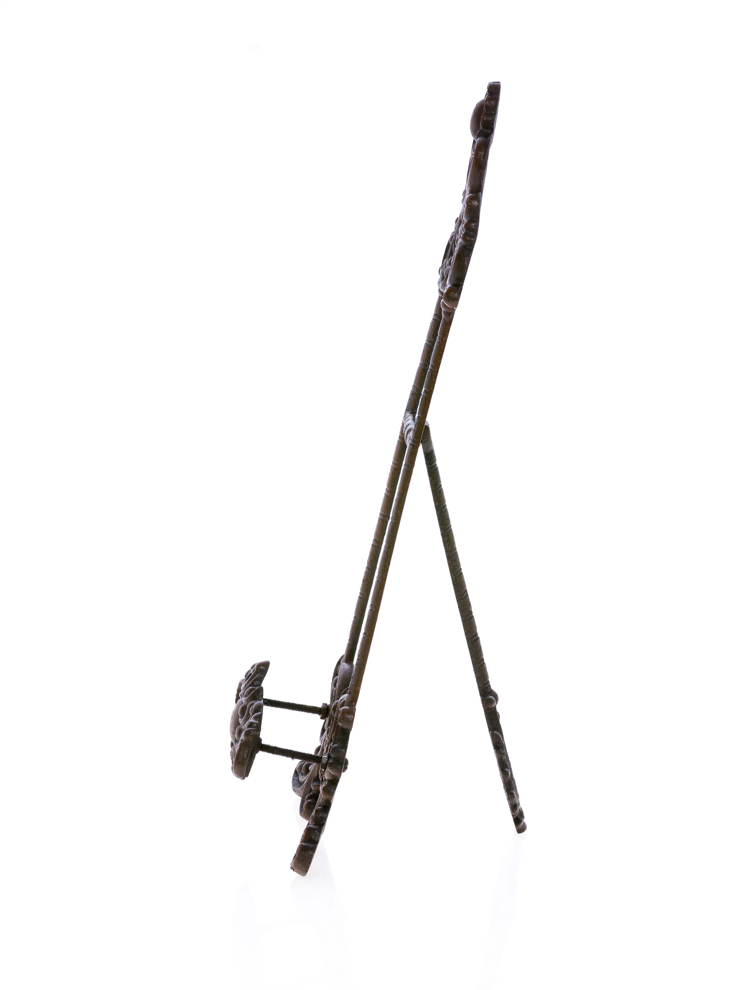 JP-48-4 Staffelei Tischstaffelei Bildhalter Notenständer Eisen Nostalgie antik Stil iron