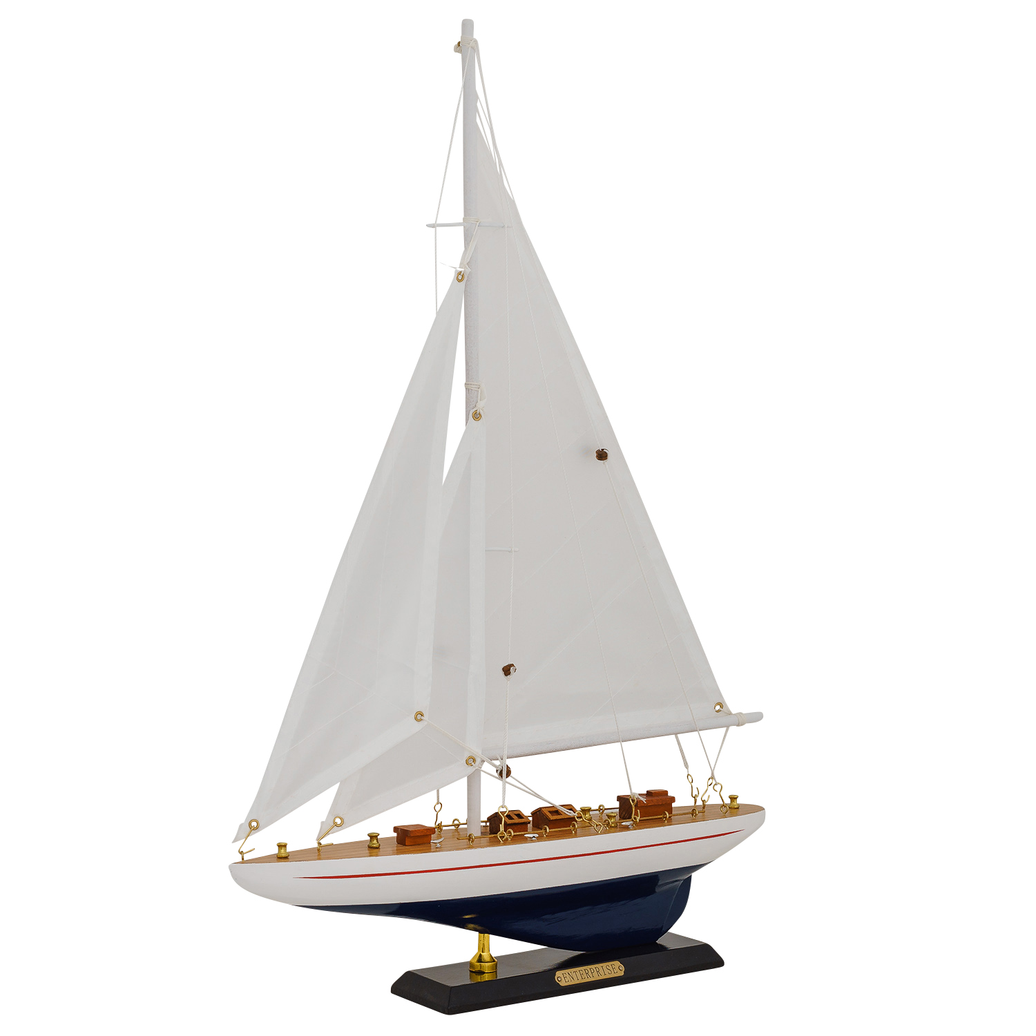 aubaho_SM03-2 Modellschiff Enterprise USA Schiff Segelschiff Maritim Antik-Stil kein Bausatz