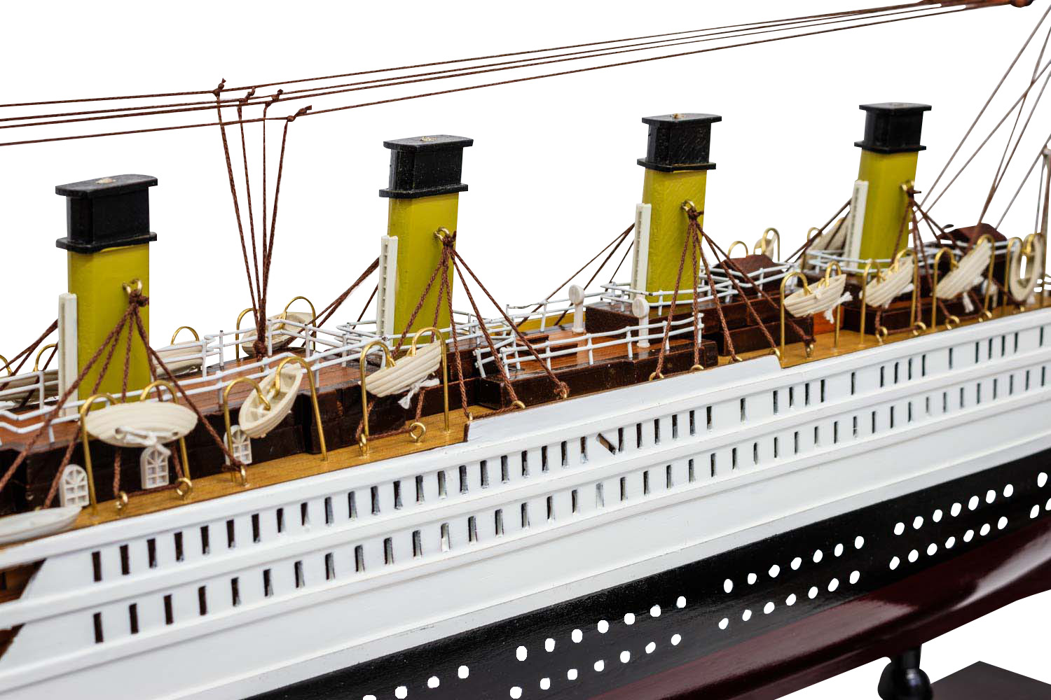 5164-4o5rfbfD6VvhA3 Modellschiff Titanic Schiffsmodel Schiff Holz 80cm Maritime Dekoration ship wood