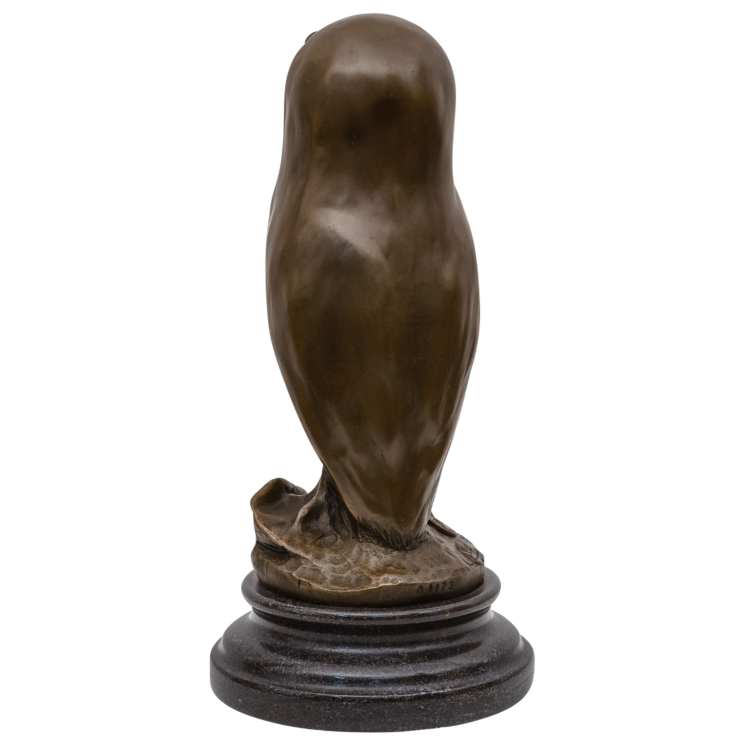 VG-76-4b6PohCdzbIma8 Bronzeskulptur Eule Uhu Vogel Bronze Bronzefigur Figur Skulptur 27cm