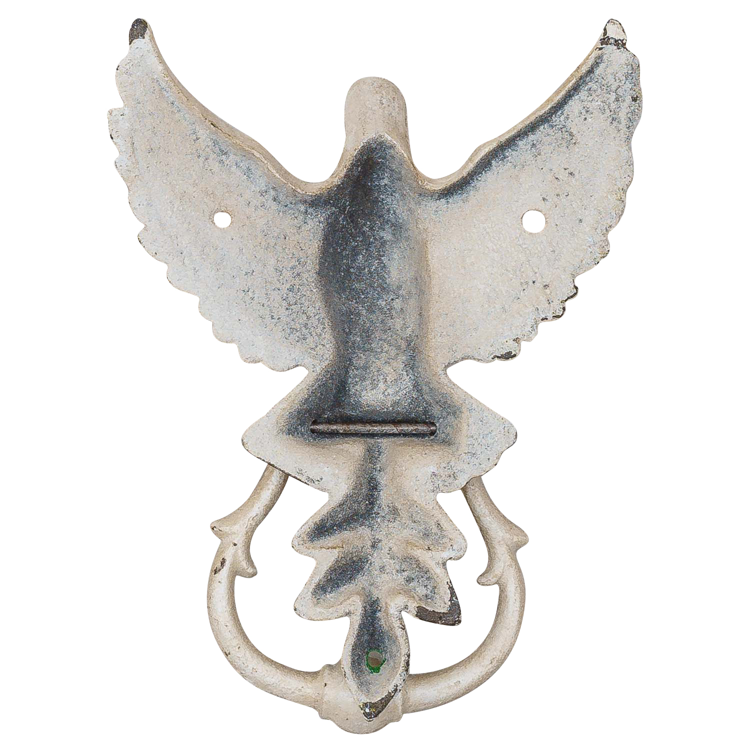KL-84-6 Türklopfer Taube Figur Skulptur Eisen Antik-Stil 22cm
