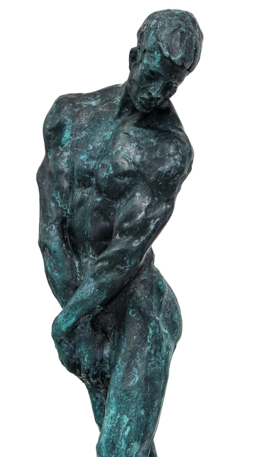 YB178-5 Bronzeskulptur Akt Mann erotische Kunst Bronze Skulptur Figur sculpture (b)