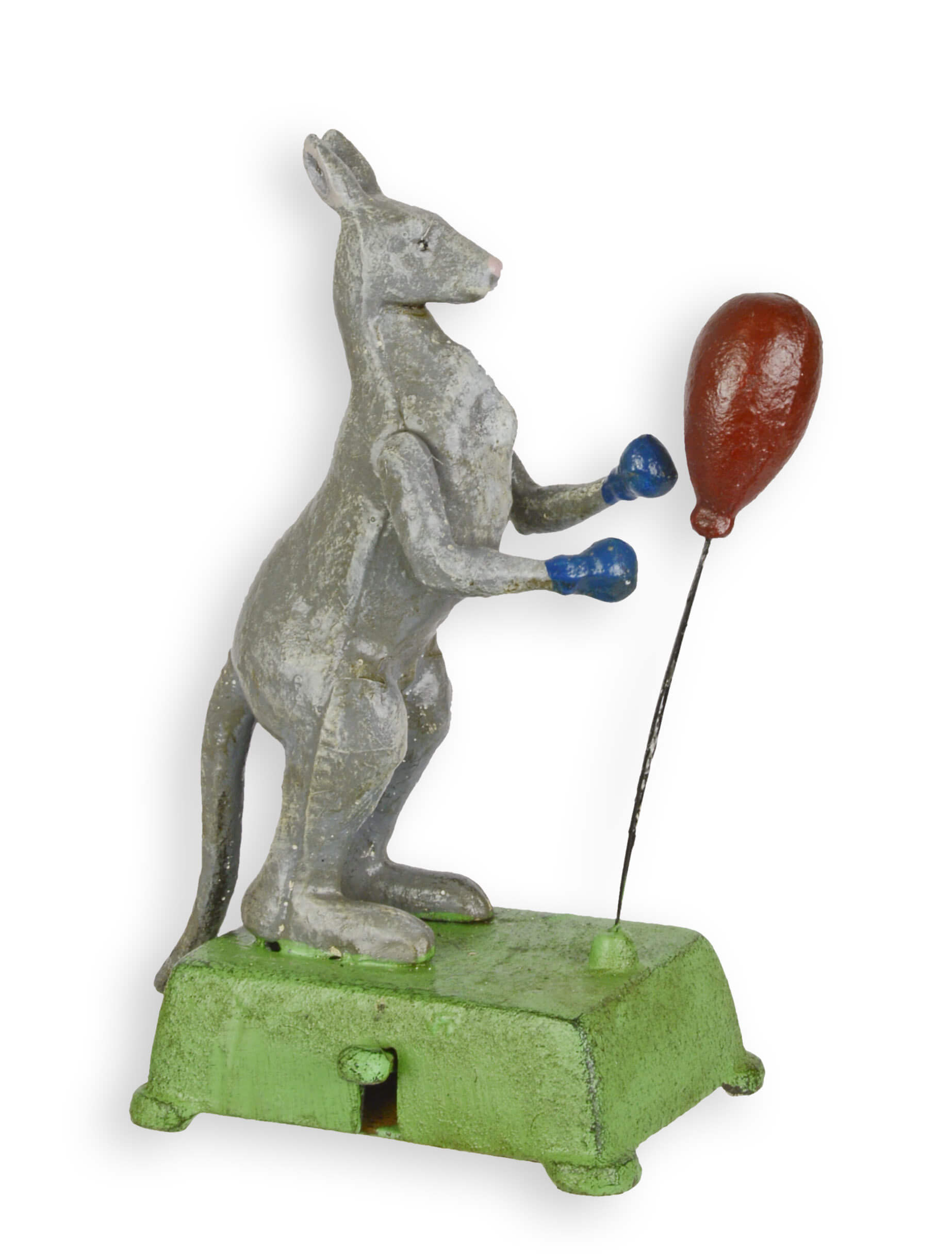 A cast iron boxing kangaroo - real movements replica retro design decoration