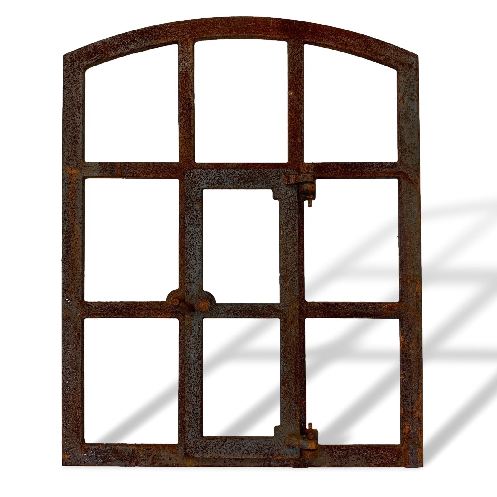 Stallfenster Rost Fenster zum Öffnen Scheunenfenster 71cm Eisen Antik-Stil