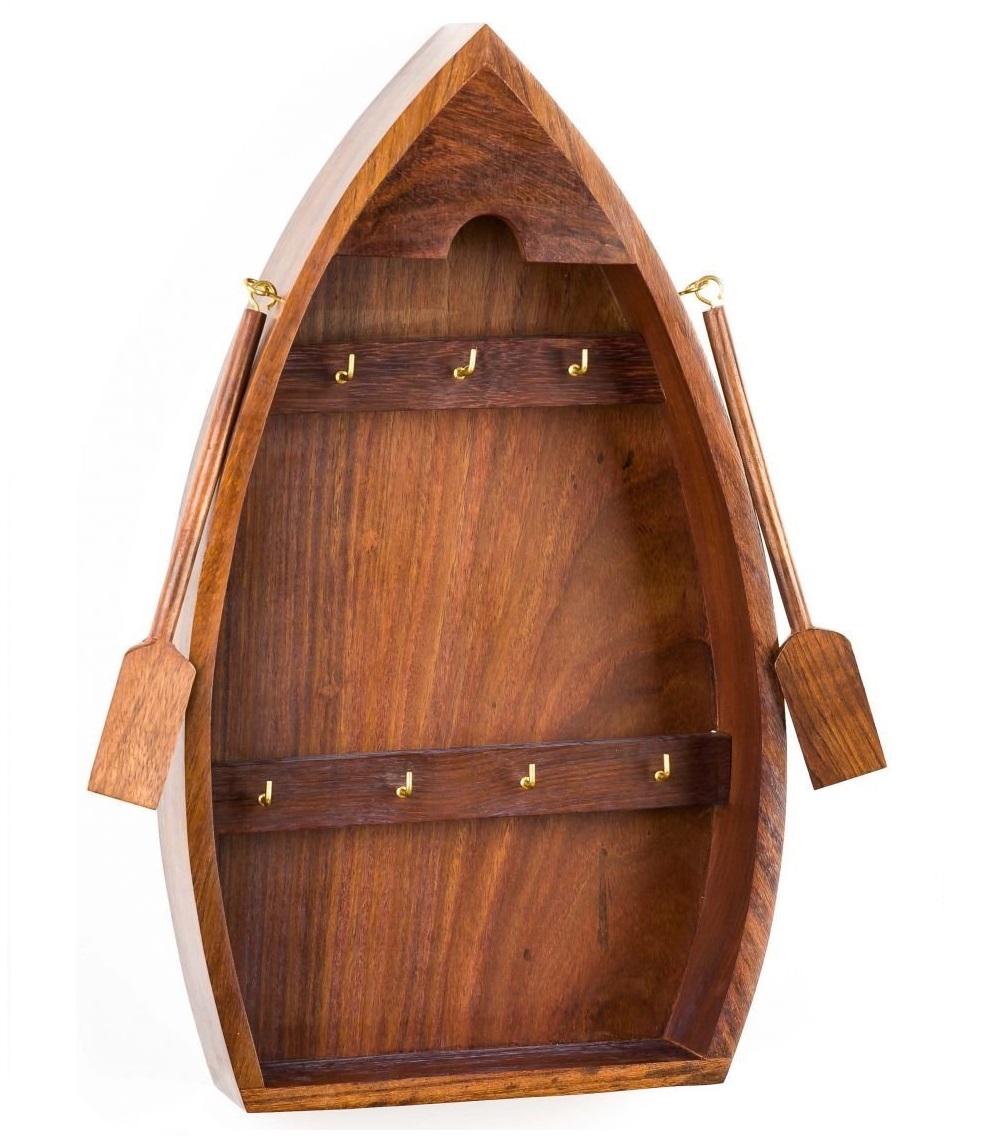 71hOiMUTI-L-_SL1500_ Schlüsselkasten Boot Schiff Holz Schlüsselboard Wandboard Maritim Dekoration