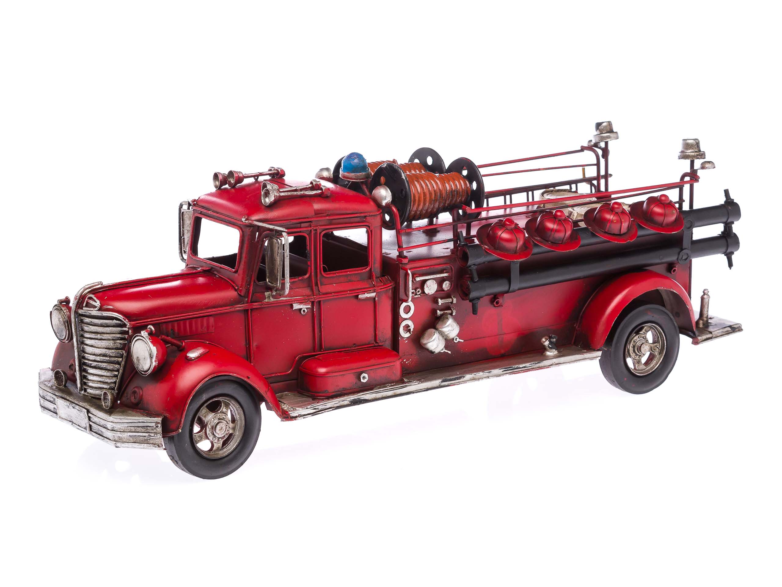 2015-12-10_Auktionshaus_057568e2be324317 Modellfahrzeug Feuerwehr im nostalgischem Stil Feuerwehrauto 50cm Auto Blech