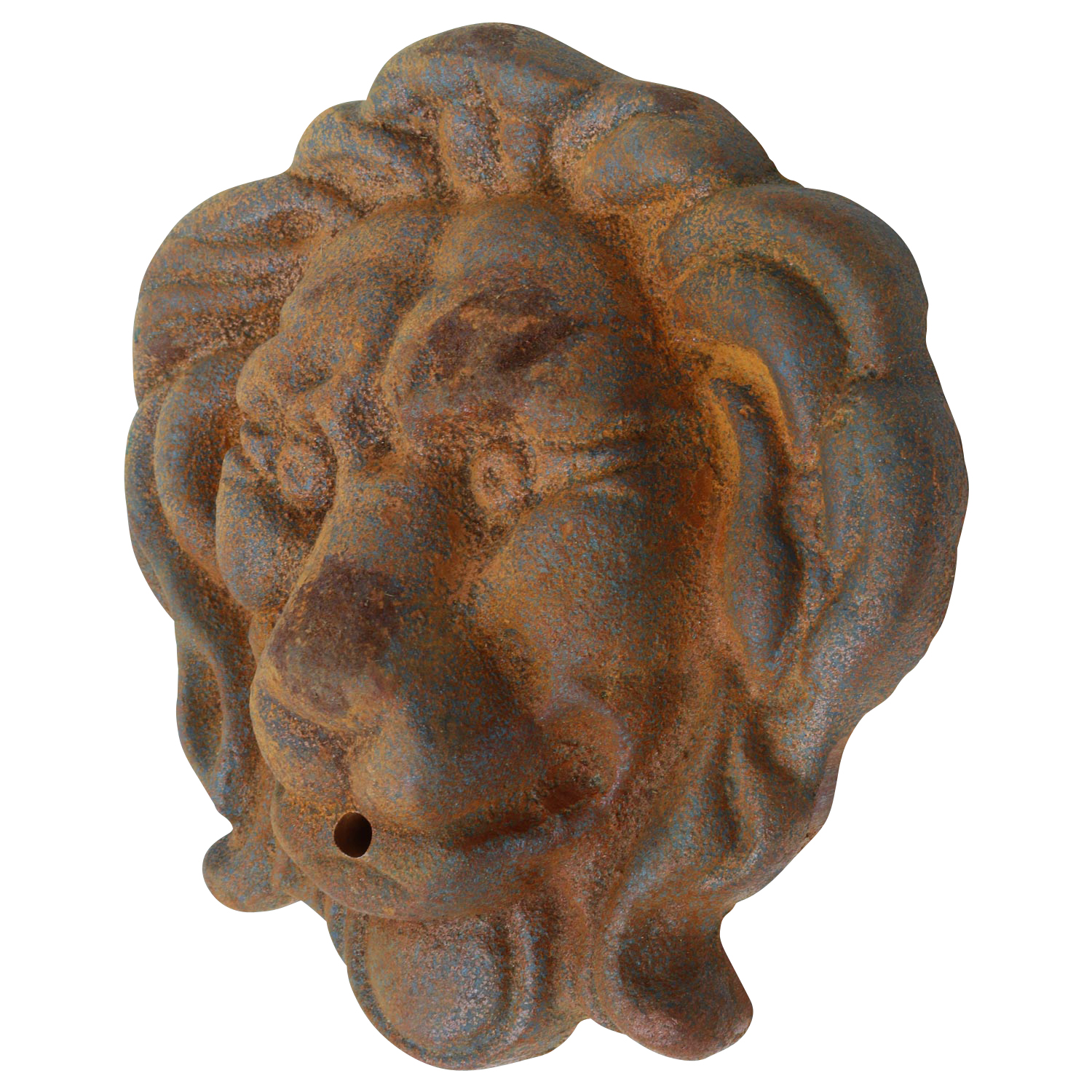 aubaho-WA03C_2 Löwenkopf Löwe Dekoration Eisen Wandbrunnen Wasserspeier Skulptur Figur e