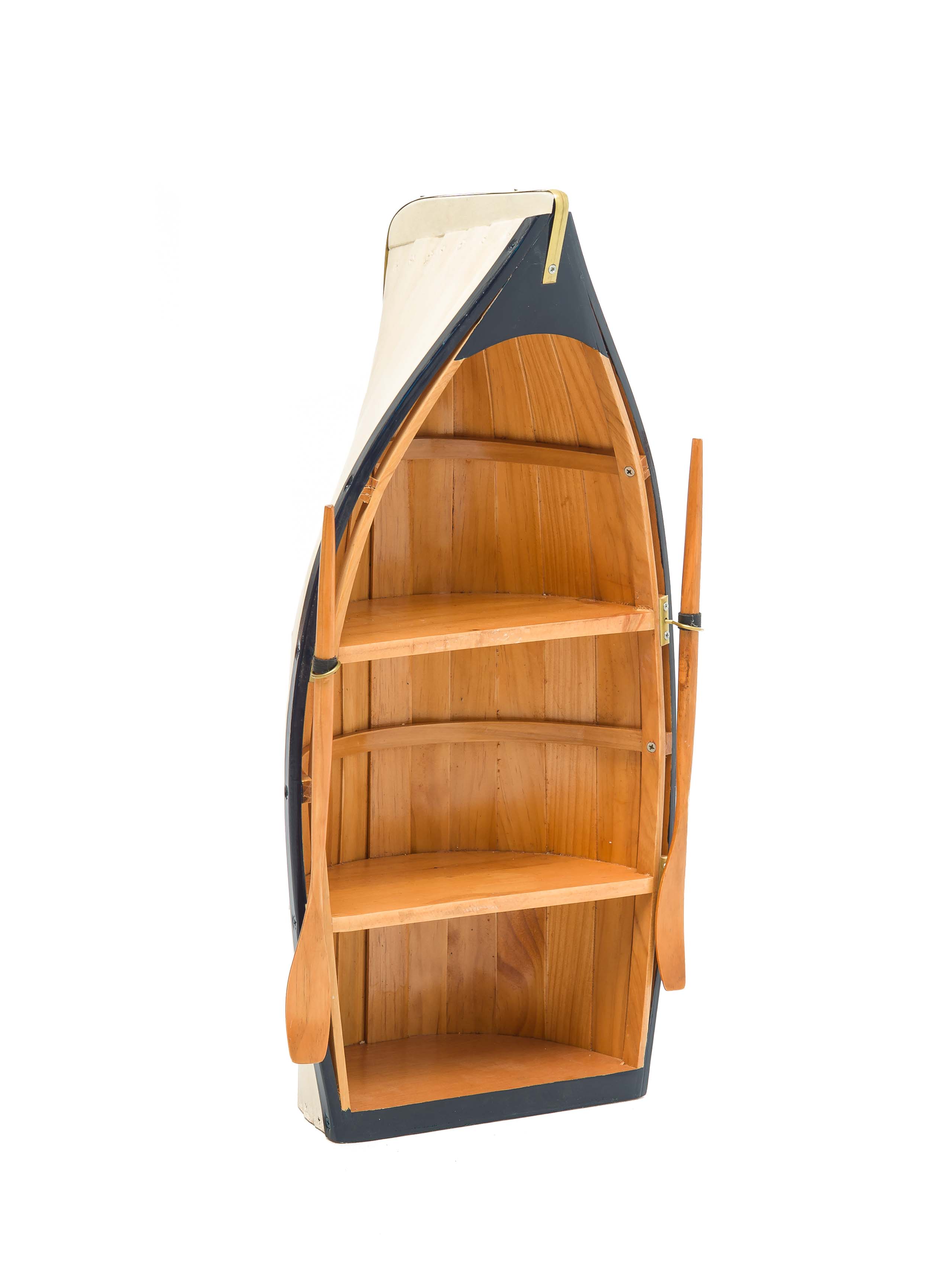 5201-1  Zum Heranzoomen mit der Maus über das Bild fahren Ähnlichen Artikel verkaufen? Selbst verkaufen Details zu  Regal Boot Holz Bootsregal Wandregal Schiff Maritime Deko Schrank 62cm