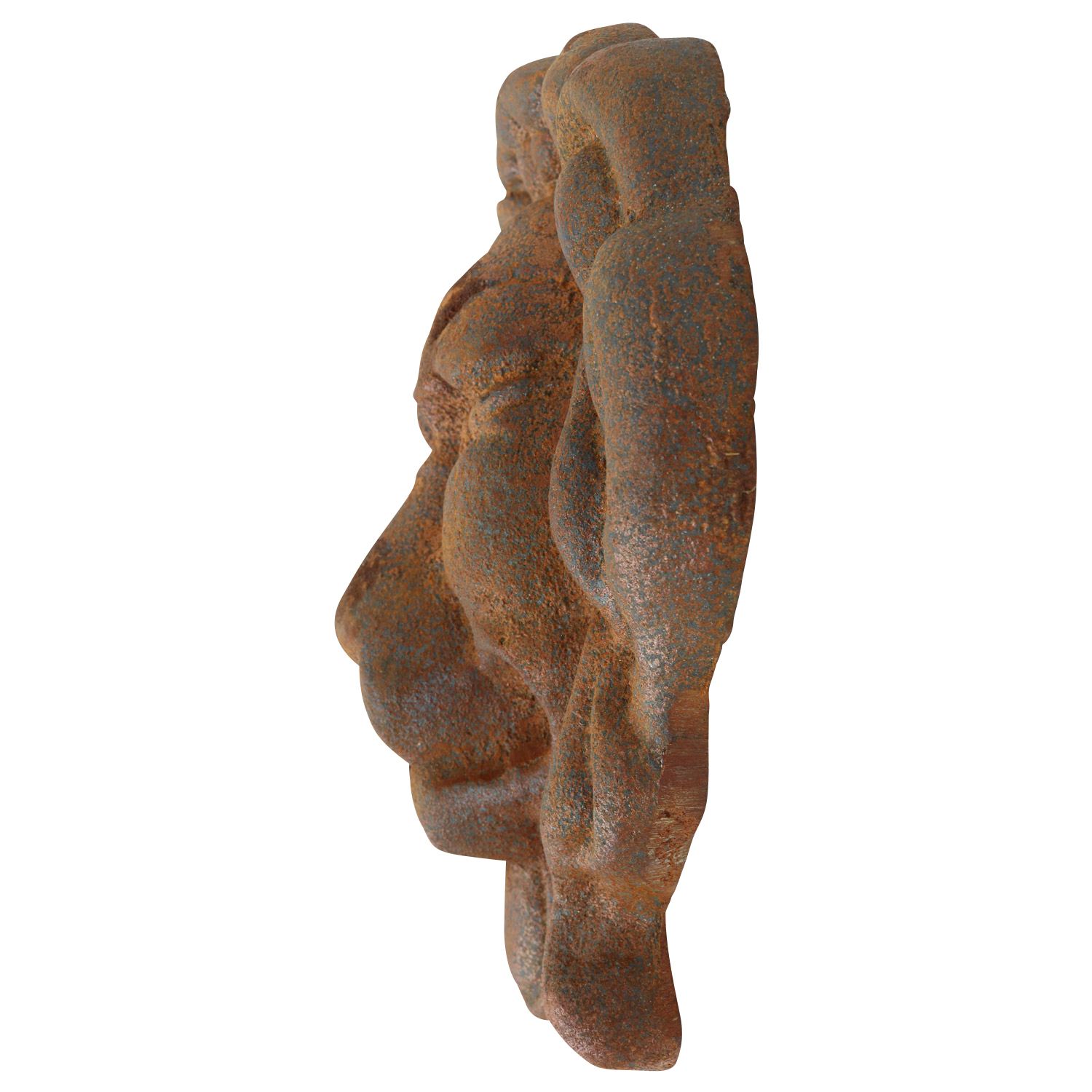 aubaho-WA03C_4 Löwenkopf Löwe Dekoration Eisen Wandbrunnen Wasserspeier Skulptur Figur e