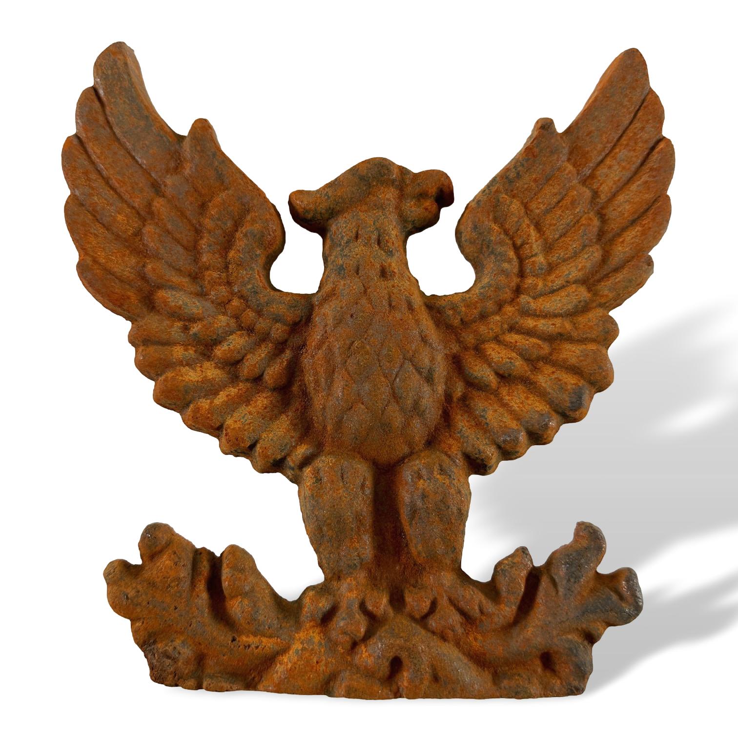 adler-aubaho-a1 Adler Preussen Relief Wappen Wand Tür Dekoration Eisen Wandbild Schild
