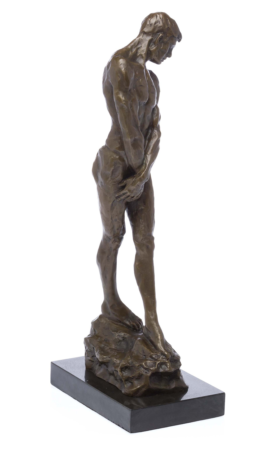 YB107-5 Bronzeskulptur Akt Mann erotische Kunst Bronze Skulptur Figur sculpture