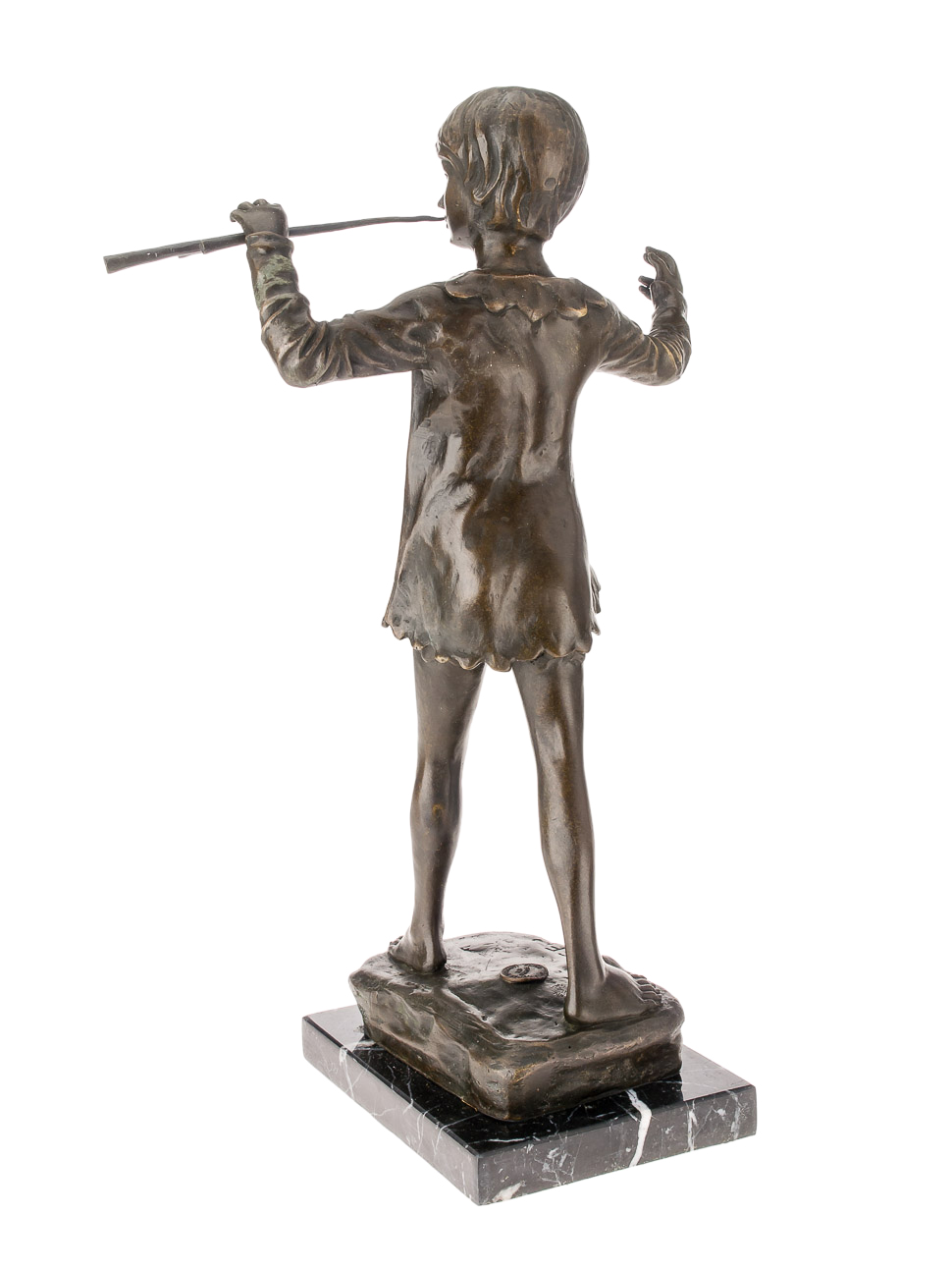 Bronzeskulptur Peter Pan nach George Frampton Bronze Skulptur Figur Replika