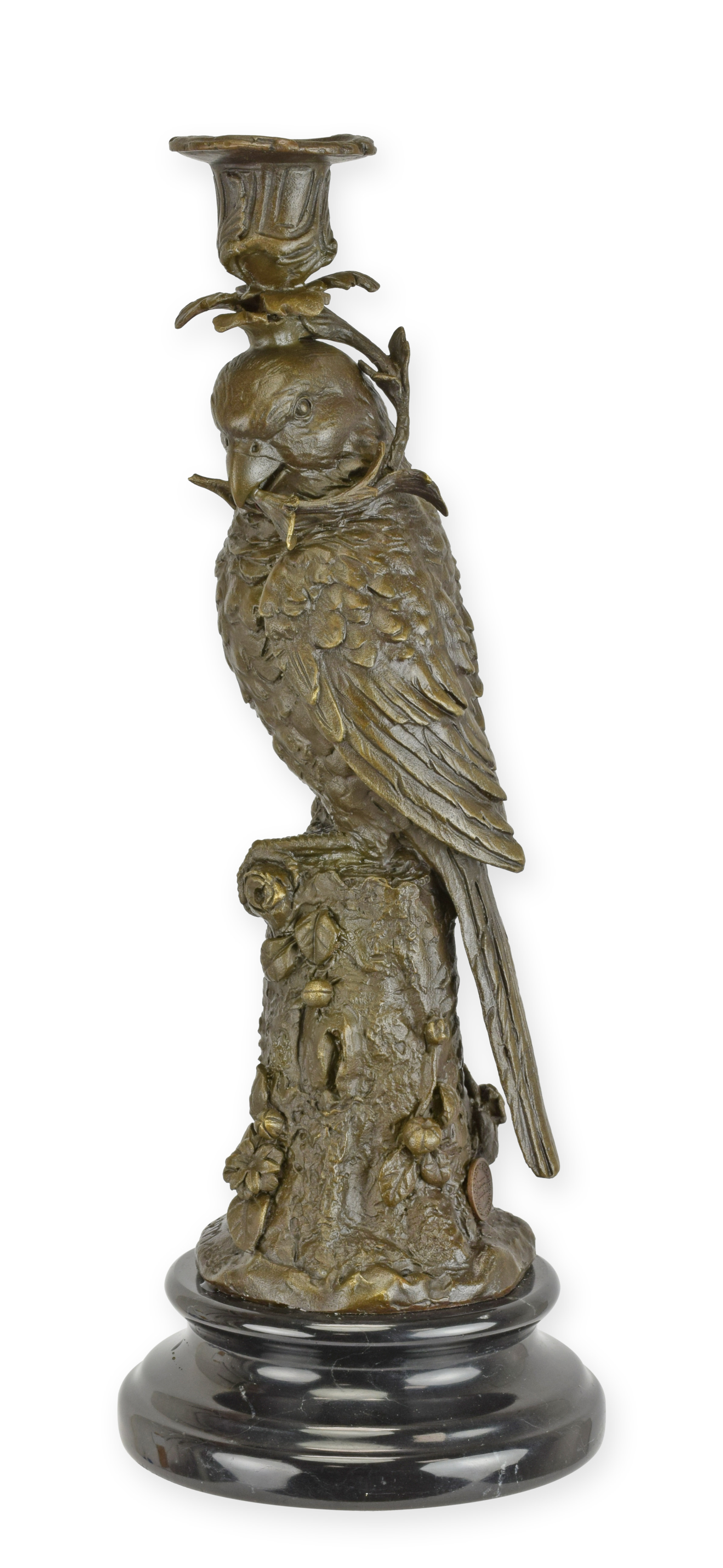 Kerze, Bronze, Kerzenständer