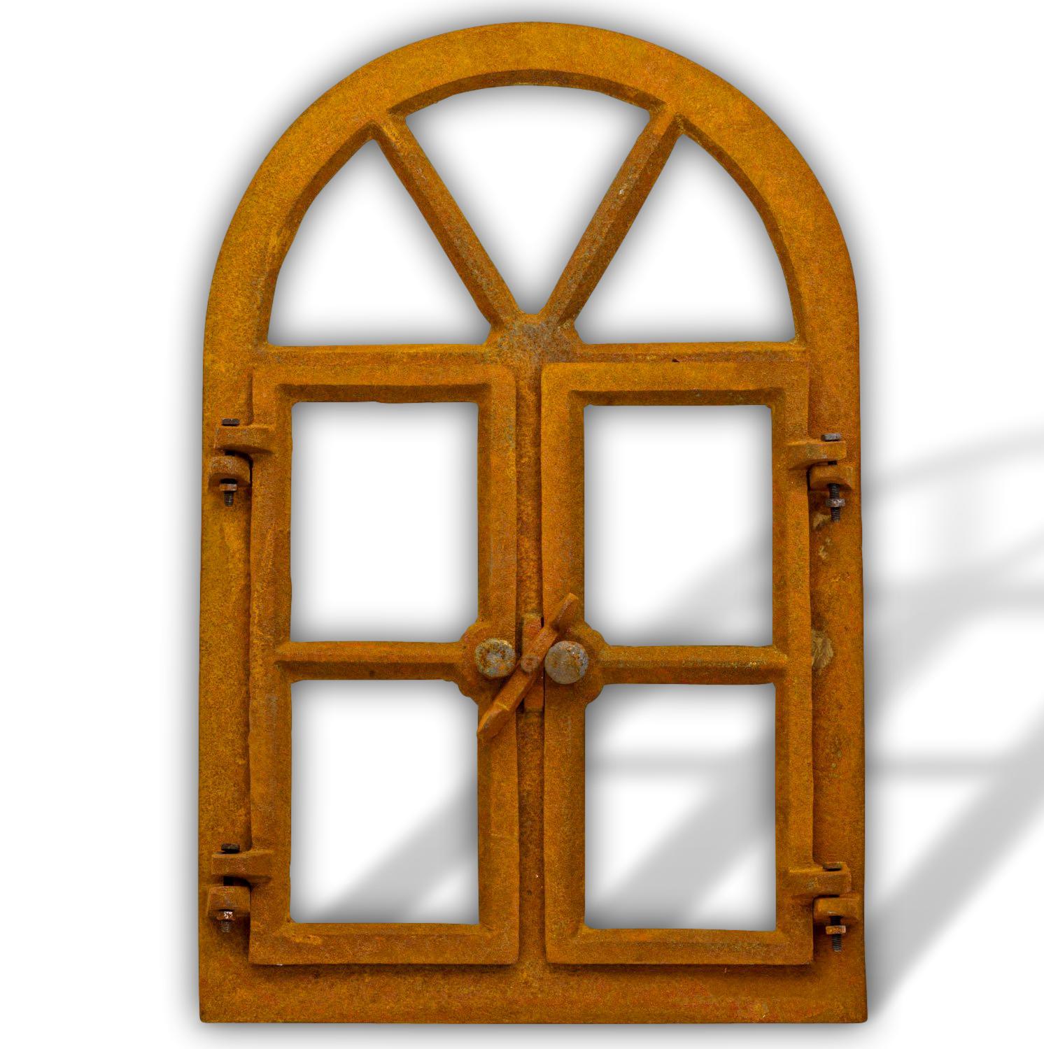 aubaho-F39-B-R-1b Stallfenster Fenster zum Öffnen Scheunenfenster Eisen Eisenfenster Antik-stil