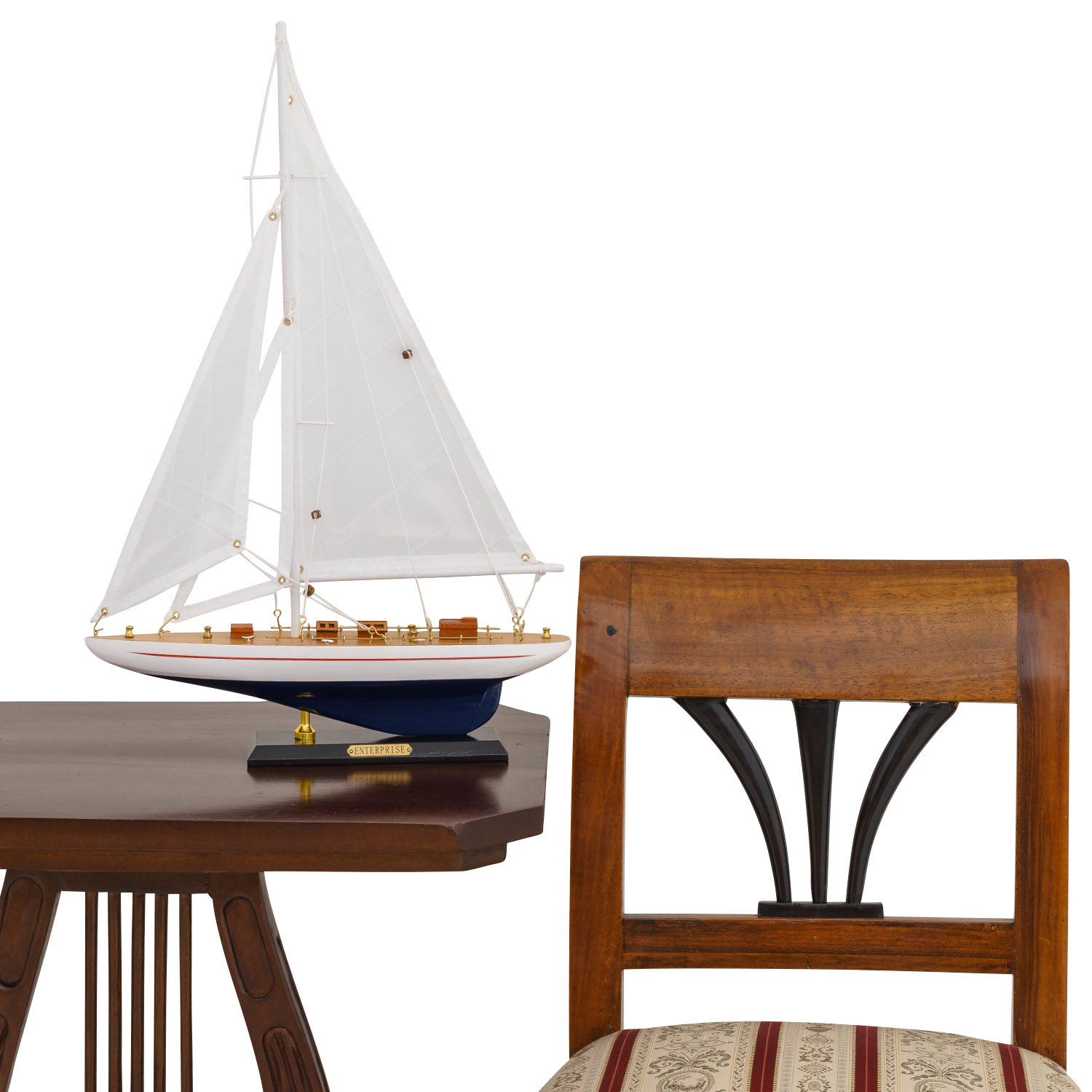 aubaho_SM03-6 Modellschiff Enterprise USA Schiff Segelschiff Maritim Antik-Stil kein Bausatz