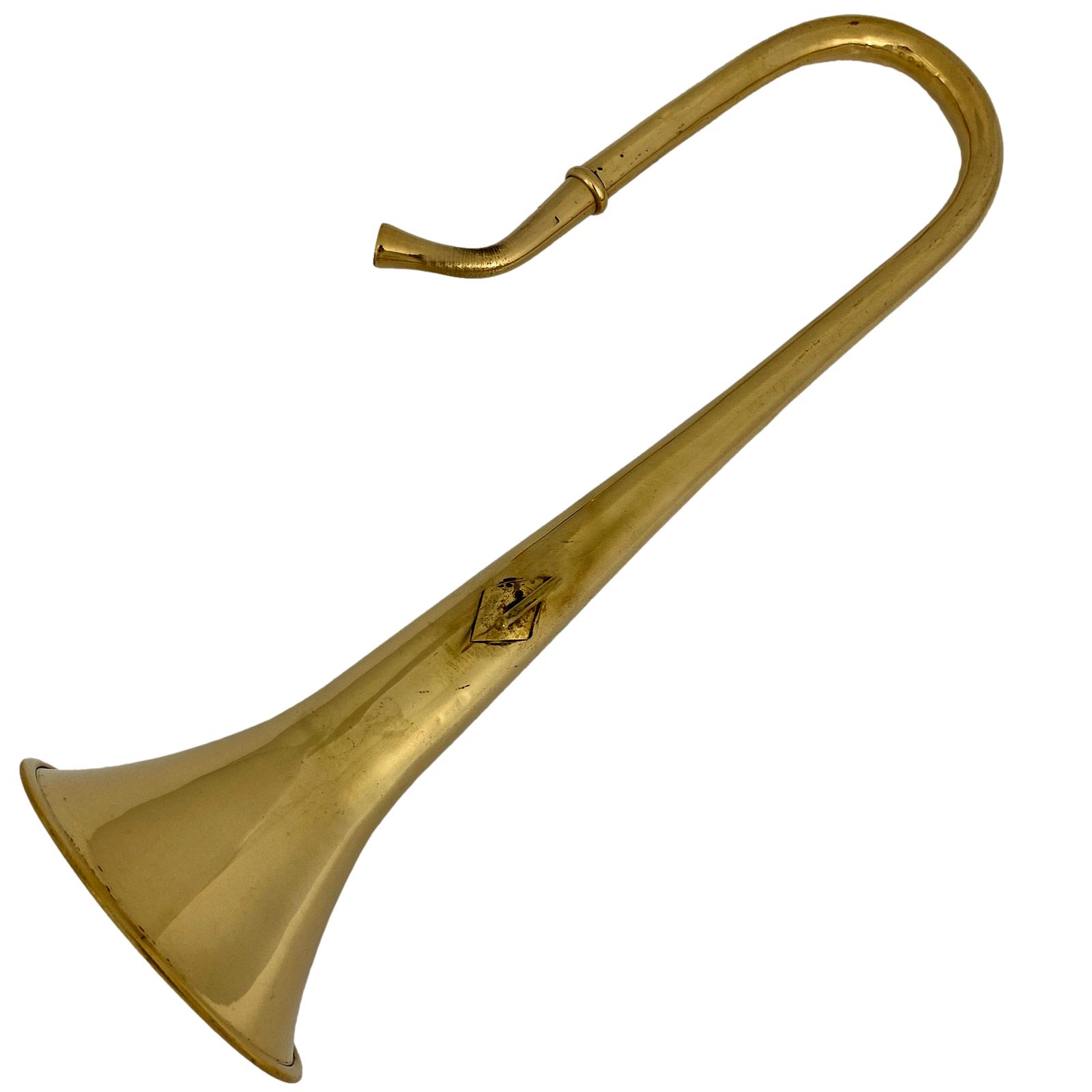 Ear trumpet stethoscope pipe brass decoration 36cm antique style m