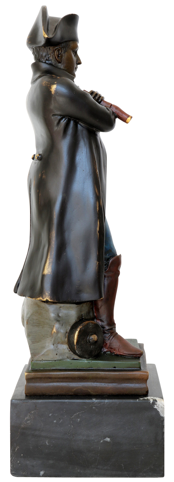 BG-27-3 Bronzeskulptur Napoleon im Antik-Stil Bronze Figur Statue - 30,7cm