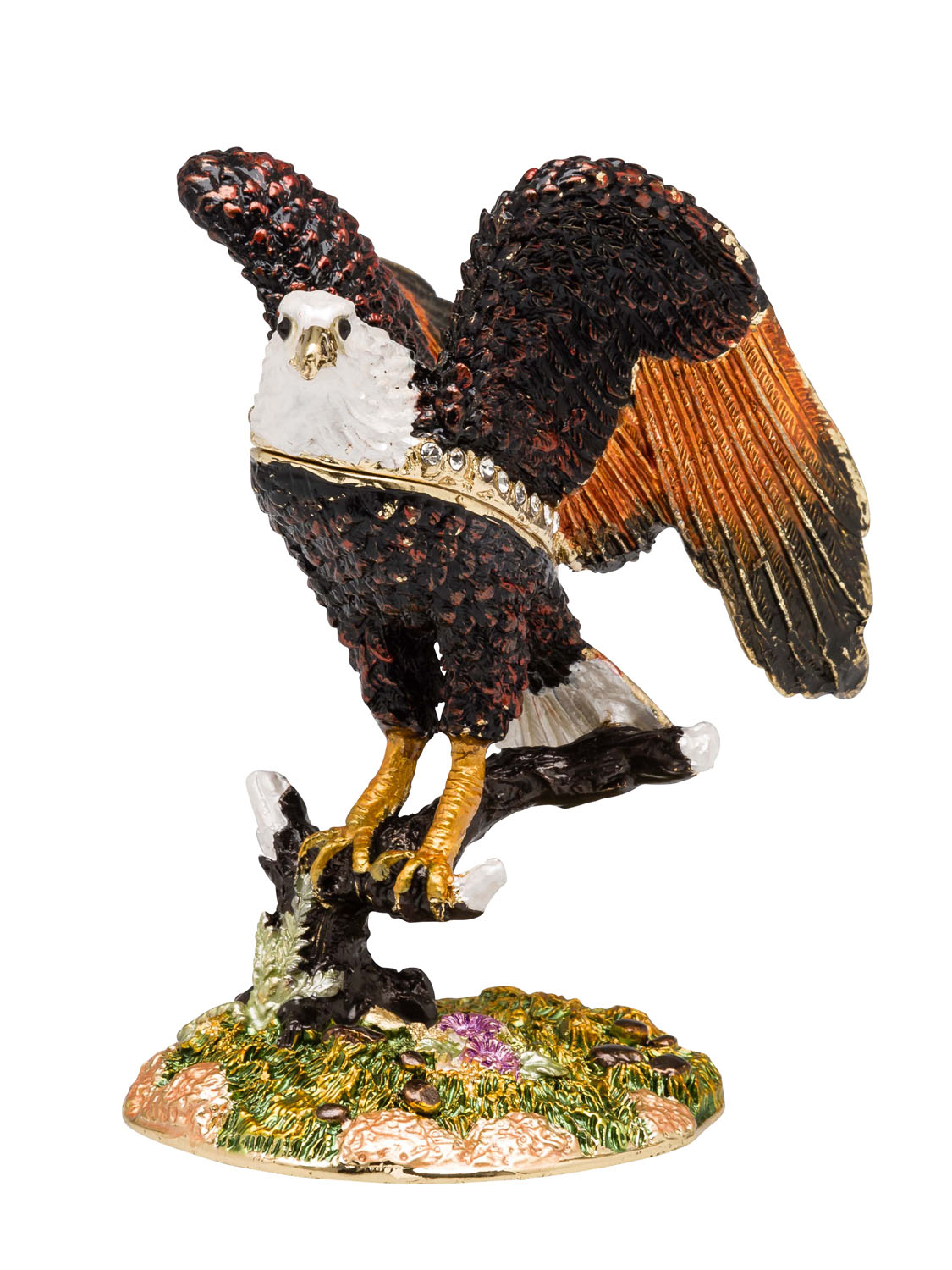 2014-04-30__Auktionshaus_058 Adler Pillendose Schmuckdose Dose Pillenbox Box Pille Figur Schatulle eagle