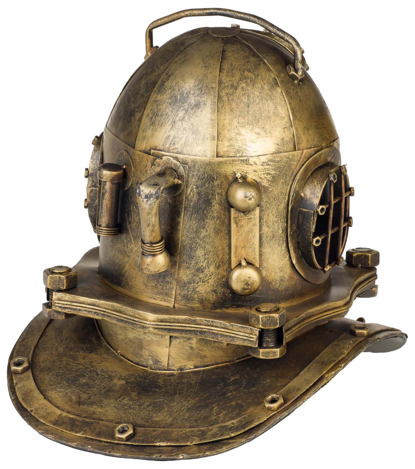 BL-274-03 Taucherhelm Marine 32cm Tiefsee Taucherglocke Dekoration Helm Antik-Stil