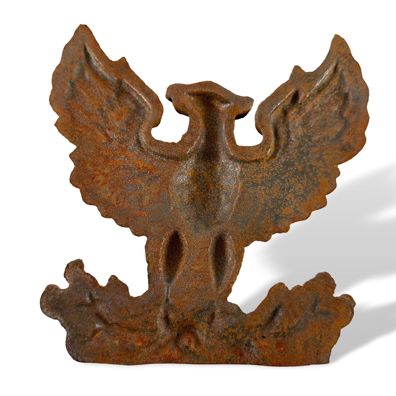 adler-aubaho Adler Preussen Relief Wappen Wand Tür Dekoration Eisen Wandbild Schild