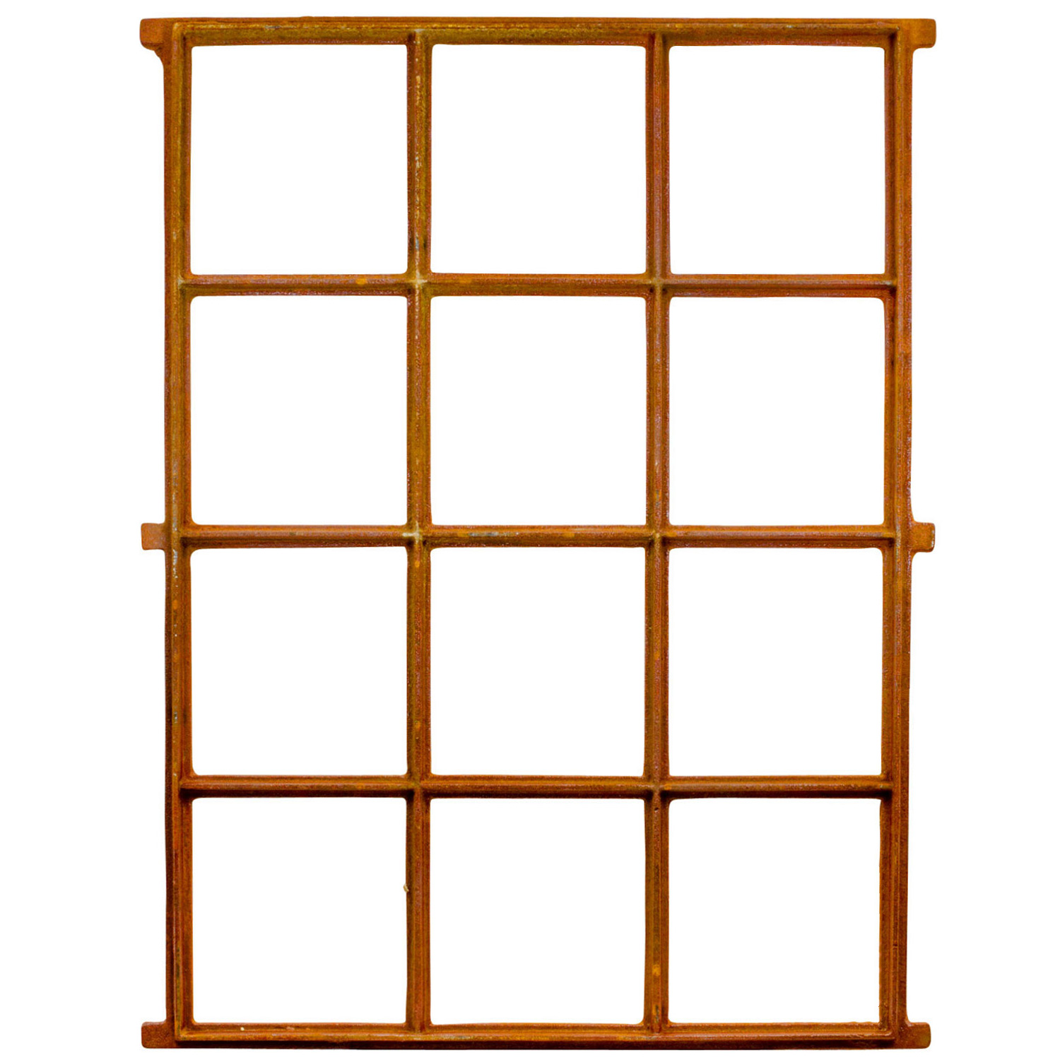 aubaho-F30-R-2-xxl Fenster Rost Stall Eisenfenster Scheunenfenster Eisen Antik-Stil Gitter 95cm